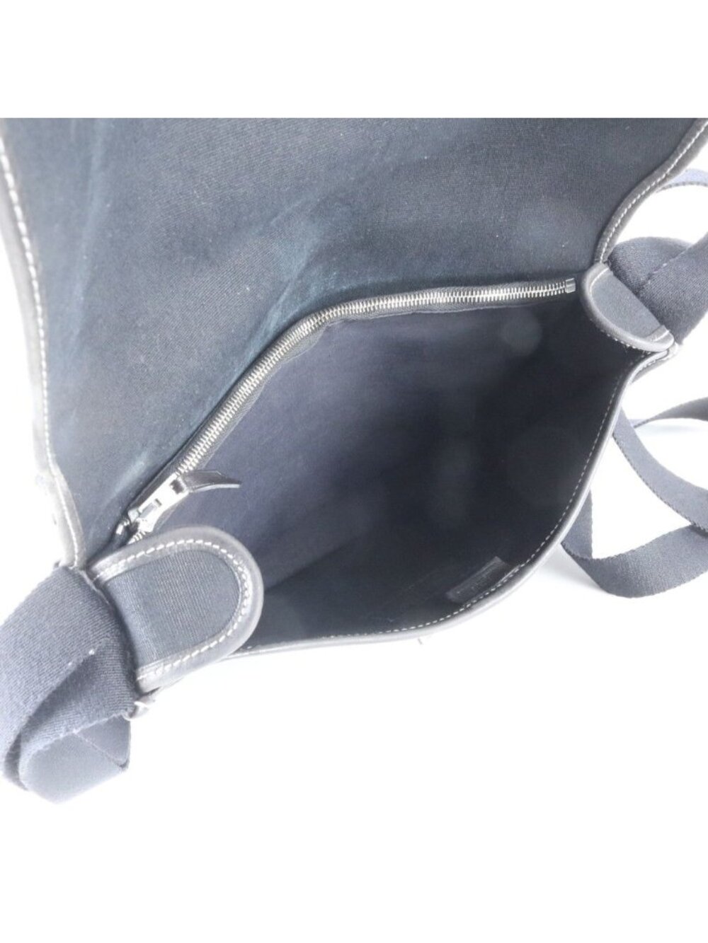 Hermes Buena Ventura PM Leather Shoulder Bag Crossbody Black - Picture 7 of 9